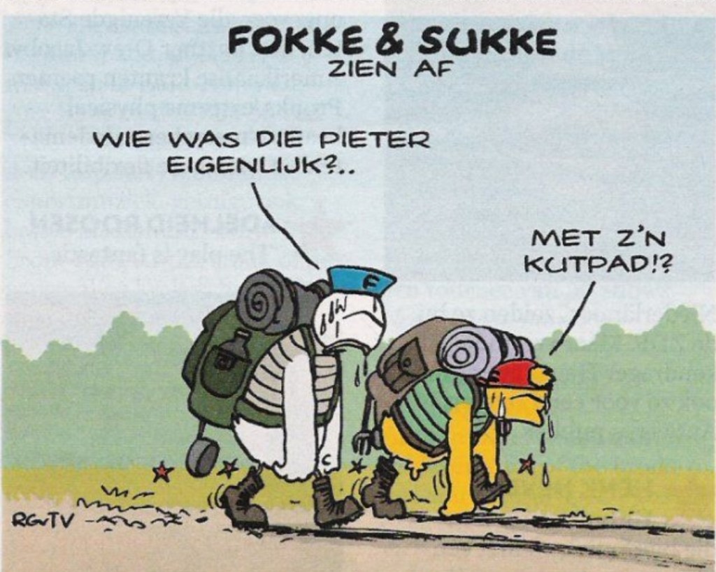 Pieterpad lange afstanden wandeling